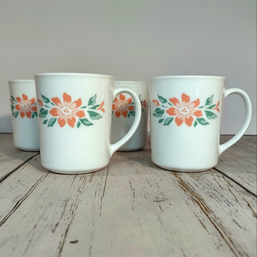 Corningware Island Breeze Mugs -Set of 4